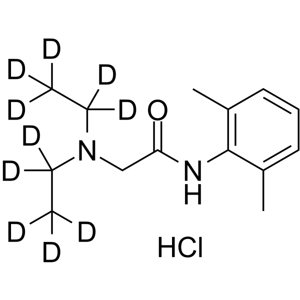 Lidocaine-d10 hydrochloride (lidocaine d10 hydrochloride (hydrochloride)) 1189959-13-4